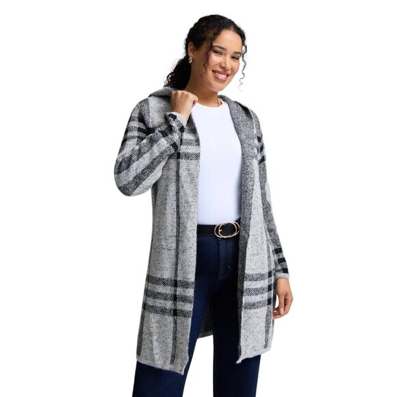 Suzy Shier Sweaters - NEW Suzy Shier Hooded Coatigan